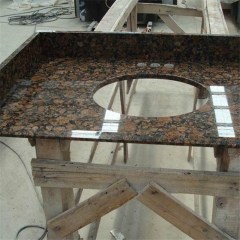 Baltic brown granite vanity tops